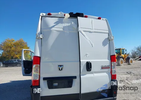 2019 Ram Promaster 3500 Cargo Van High Roof 159 Wb Ext z USA, uszkodzony, nr VIN 3C6URVJG6KE535870